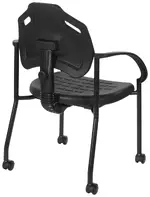 Rolling Guest Chair