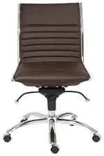 Modern Low Back Office Chair without Arms