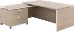 Executive L Shaped Desk with Drawers