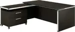 Executive L Shaped Desk with Drawers