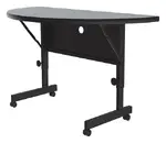 Flip-Top Crescent Table