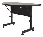 Flip-Top Crescent Table