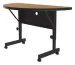 Flip-Top Crescent Table