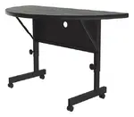 Flip-Top Crescent Table