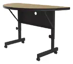 Flip-Top Crescent Table