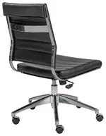 Modern Low Back Armless Office Chair