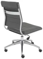 Modern Low Back Armless Office Chair