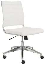 Modern Low Back Armless Office Chair