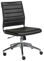 Modern Low Back Armless Office Chair