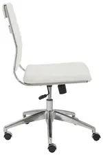 Modern Low Back Armless Office Chair