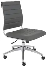 Modern Low Back Armless Office Chair
