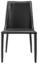 Minimalist Leather Guest Chair