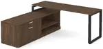 L Shaped Desk with Storage