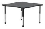 Adjustable Co-Working Swerve Table