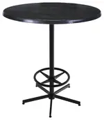 Round Bar Height Table