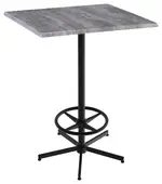 Square Bar Height Table