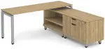L Shaped Desk with Storage