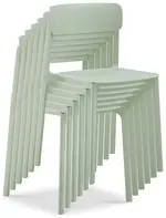 Universal Molded Stacking Chairs - Set of 2