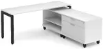 L Shaped Desk with Storage
