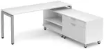 L Shaped Desk with Storage