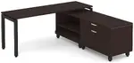 L Shaped Desk with Storage