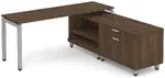 L Shaped Desk with Storage