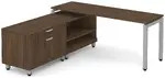 L Shaped Desk with Storage