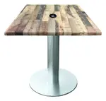 Outdoor Dining Table with Umbrella Hole