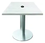 Outdoor Dining Table with Umbrella Hole