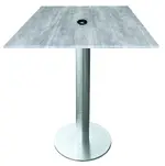 Tall Square Outdoor Patio Table