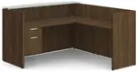 L-Shaped Reception Desk