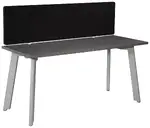 Small Desk with Privacy Panel