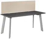 Small Desk with Privacy Panel
