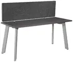 Small Desk with Privacy Panel