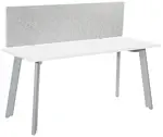 Small Desk with Privacy Panel