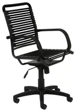 Modern Industrial High-Back Bungee Desk Chair