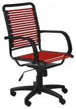 Modern Industrial High-Back Bungee Desk Chair