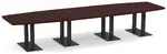 Modern Boat Shaped Conference Table