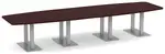 Modern Boat Shaped Conference Table