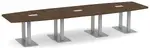 Modern Boat Shaped Conference Table