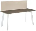 Small Desk with Privacy Panel