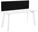 Small Desk with Privacy Panel