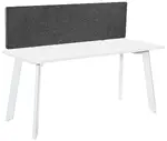 Small Desk with Privacy Panel