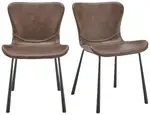 Modern Industrial Guest Chair - Set of 2