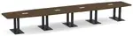 Modern Boat Shaped Conference Table