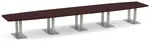 Modern Boat Shaped Conference Table