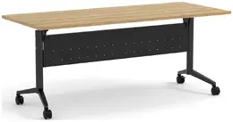 Flip Top Nesting Table with Modesty Panel - PL Laminate