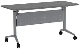 Flip Top Nesting Table with Modesty Panel - PL Laminate