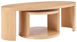 Simple Scandinavian Nesting Tables  - Svea