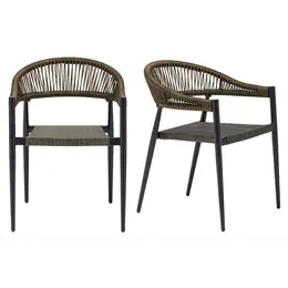 Modern Coastal Armchair - Set of 2  - Iselin